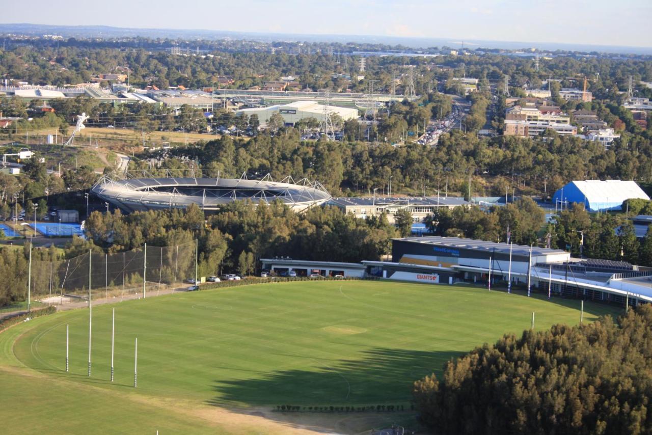 Stunning Views Sydney Olympic Park Leilighet Eksteriør bilde
