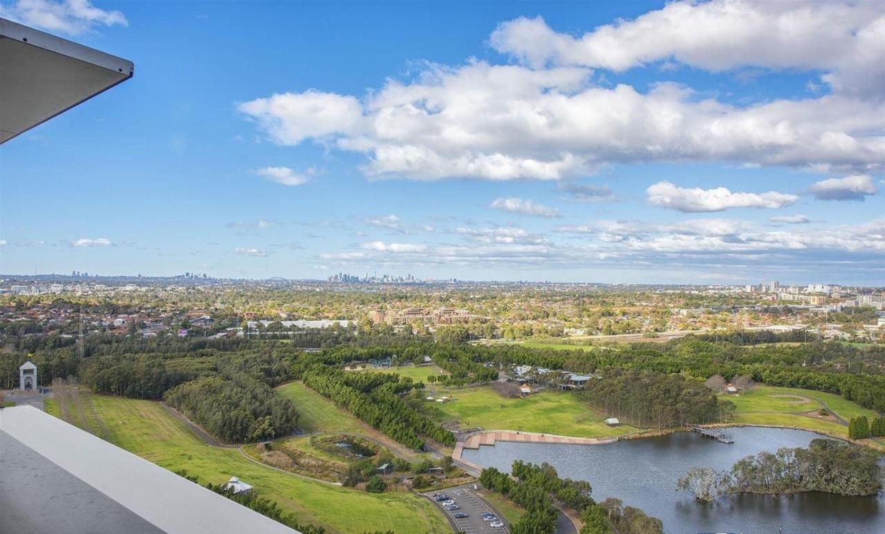 Stunning Views Sydney Olympic Park Leilighet Eksteriør bilde